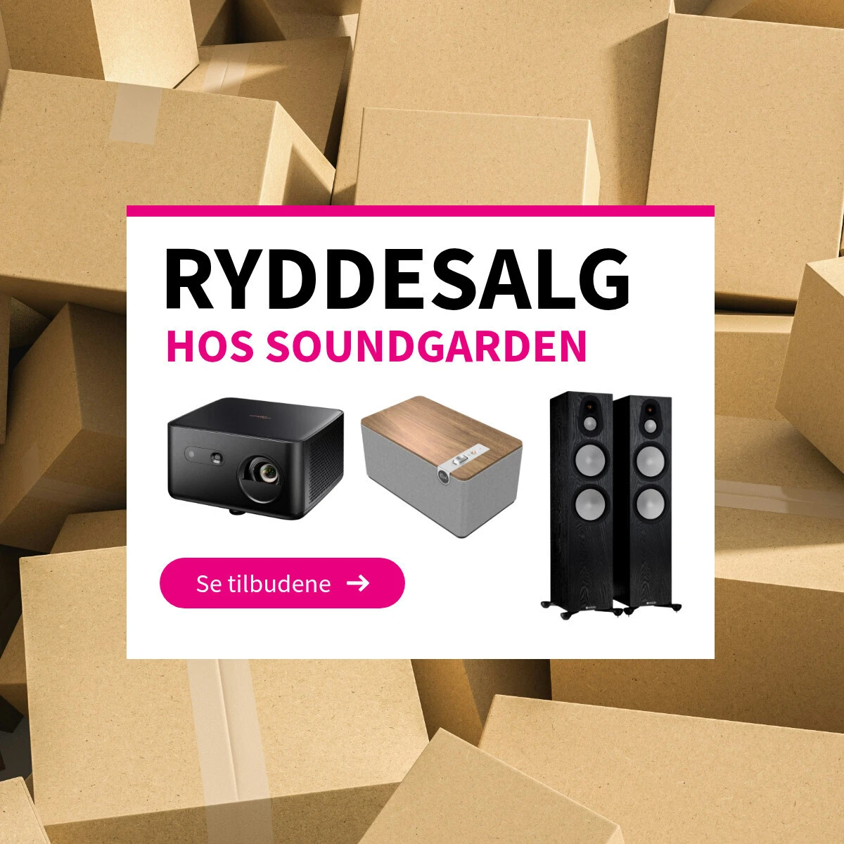 Ryddesalg banner mobil